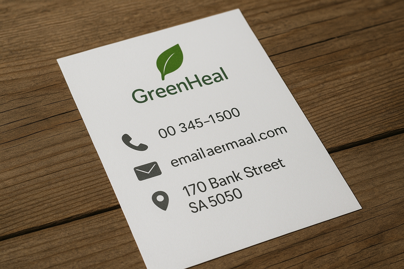 get in touch with greenheal
