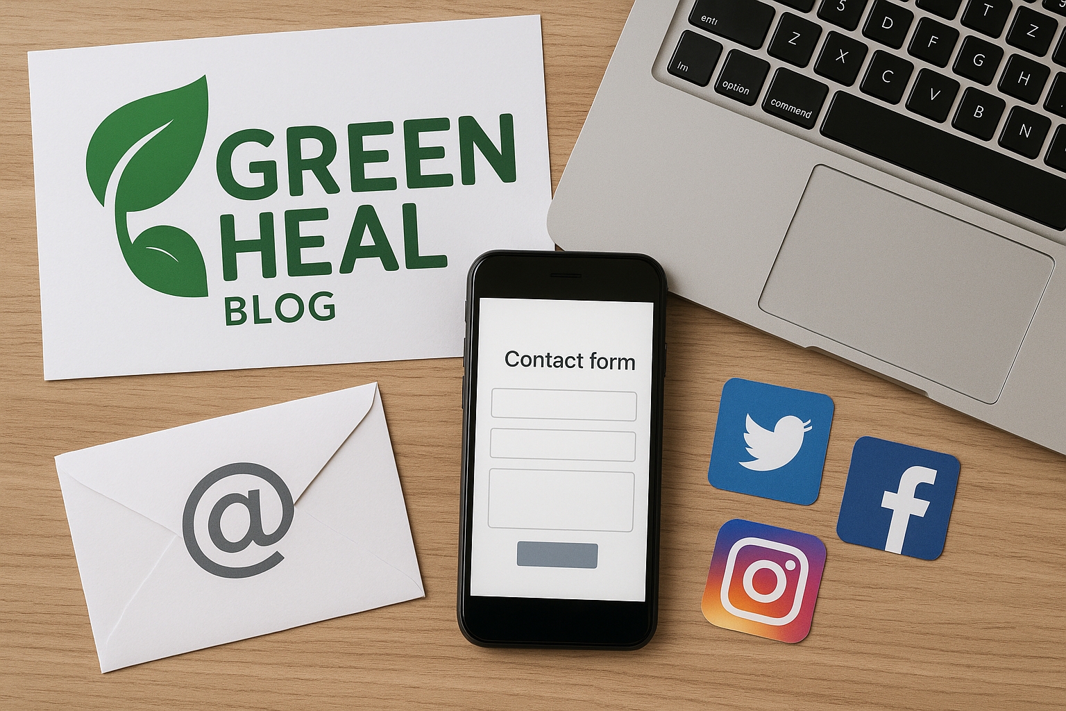 get in touch with greenheal blog