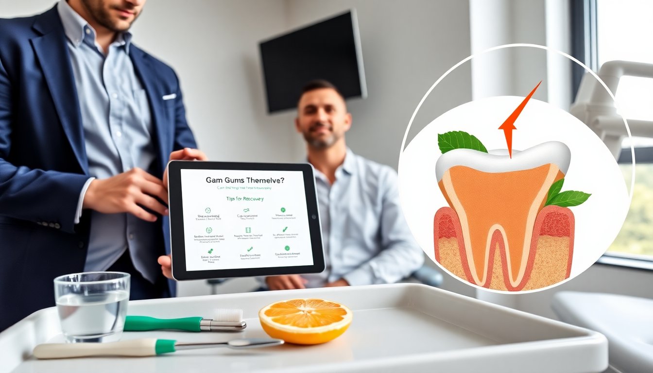 greenheal can gums heal themselves tips recovery