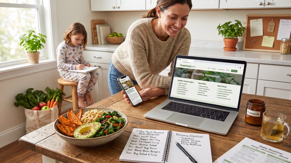 Healthy Lifestyle Topics Covered by Greenheal.net