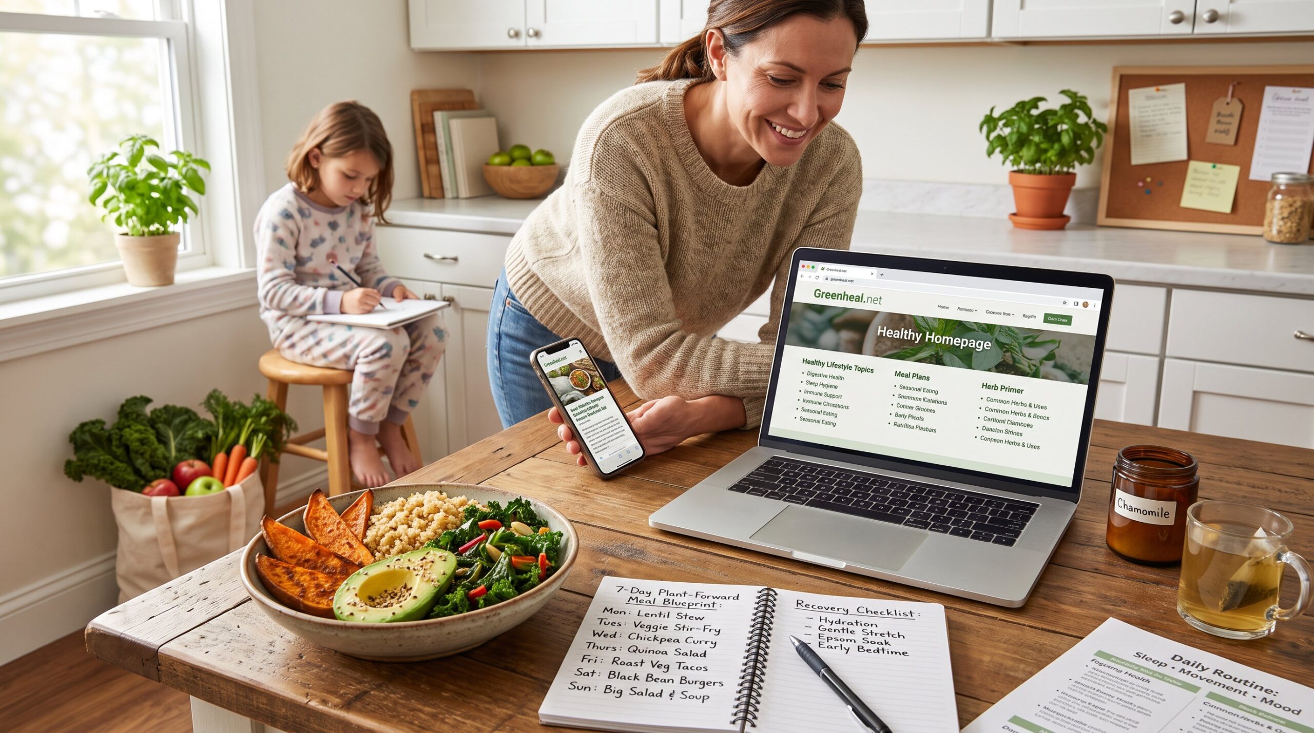 Healthy Lifestyle Topics Covered by Greenheal.net