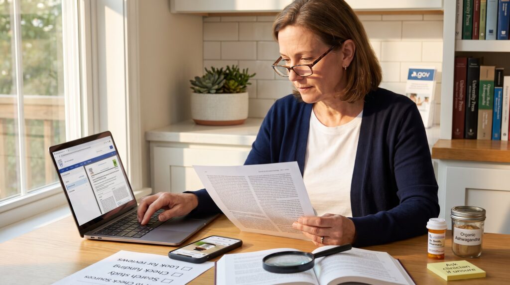 How to Check Sources Behind Natural Health Claims