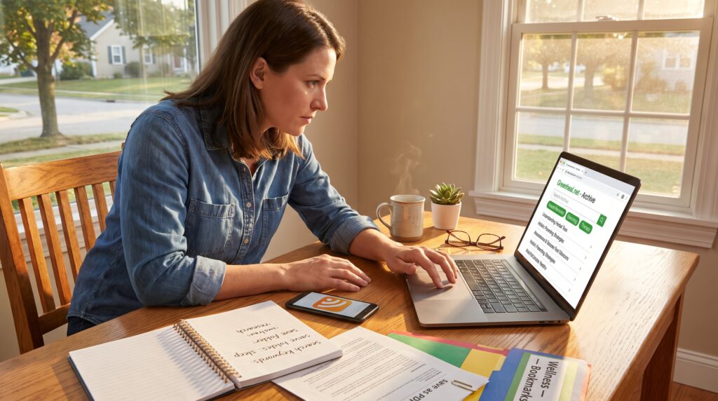 How to Browse the Greenheal.net Article Archive